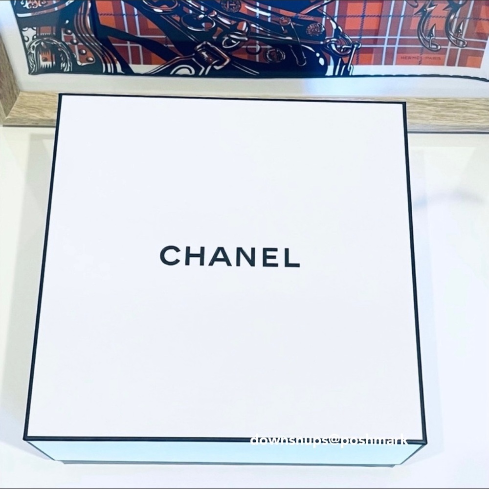 Authentic XL Chanel keepsake storage gift box